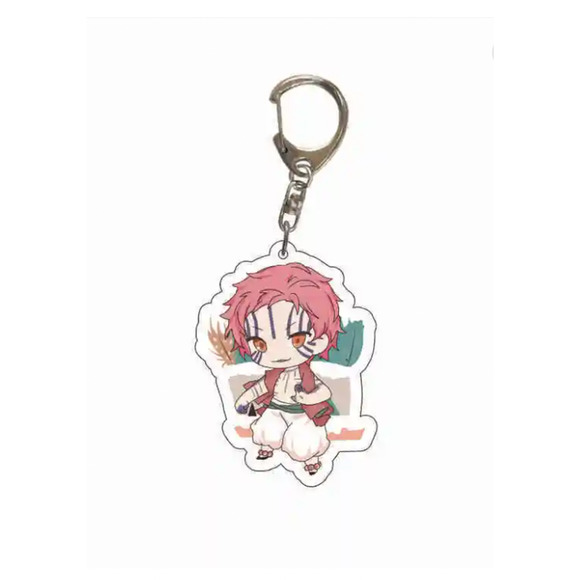 Demon Slayer Akaza Acrylic Keychain Charm - Picture 1 of 2